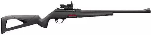 Winchester Widcat Combo Semi-Auto Rifle 22 LR 18" Sporter Barrel (1)-10Rd Magazine Ramped Post Front & Fully Adjustable Ghost Ring Rear Sight Reflex-Style Electronic Matte Black Finish