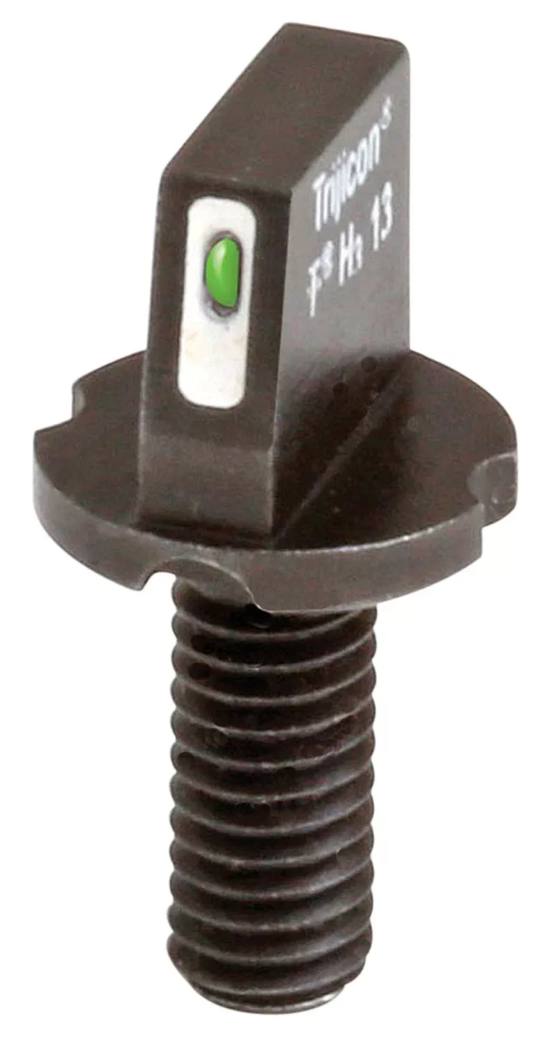 XS Sights AR20016 AR-15 A2 Tritium Front SightBlack Mil-Spec Green with White Outline for AR-15