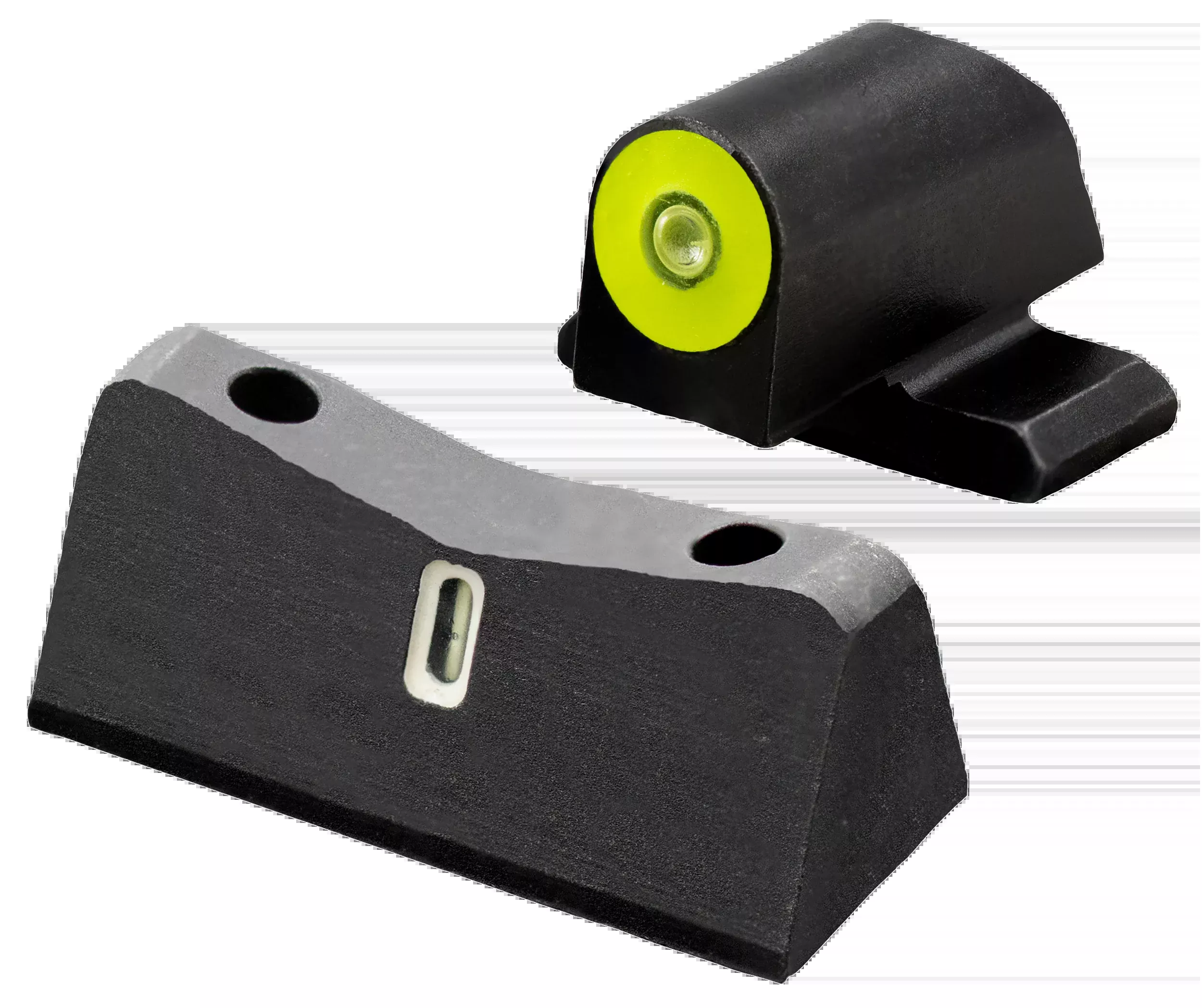 XS Sights DXT2 Big Dot Night Sights for Sig P226/P320 & Springfield XD/XD-S/XDM - Yellow Outline Front / White Outline Rear