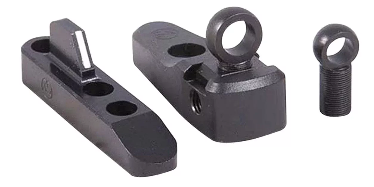 XS Sights ML00135 Marlin Ghost Ring WS SightsAdjustable Black with White Stripe Front Ghost Ring Rear Sight