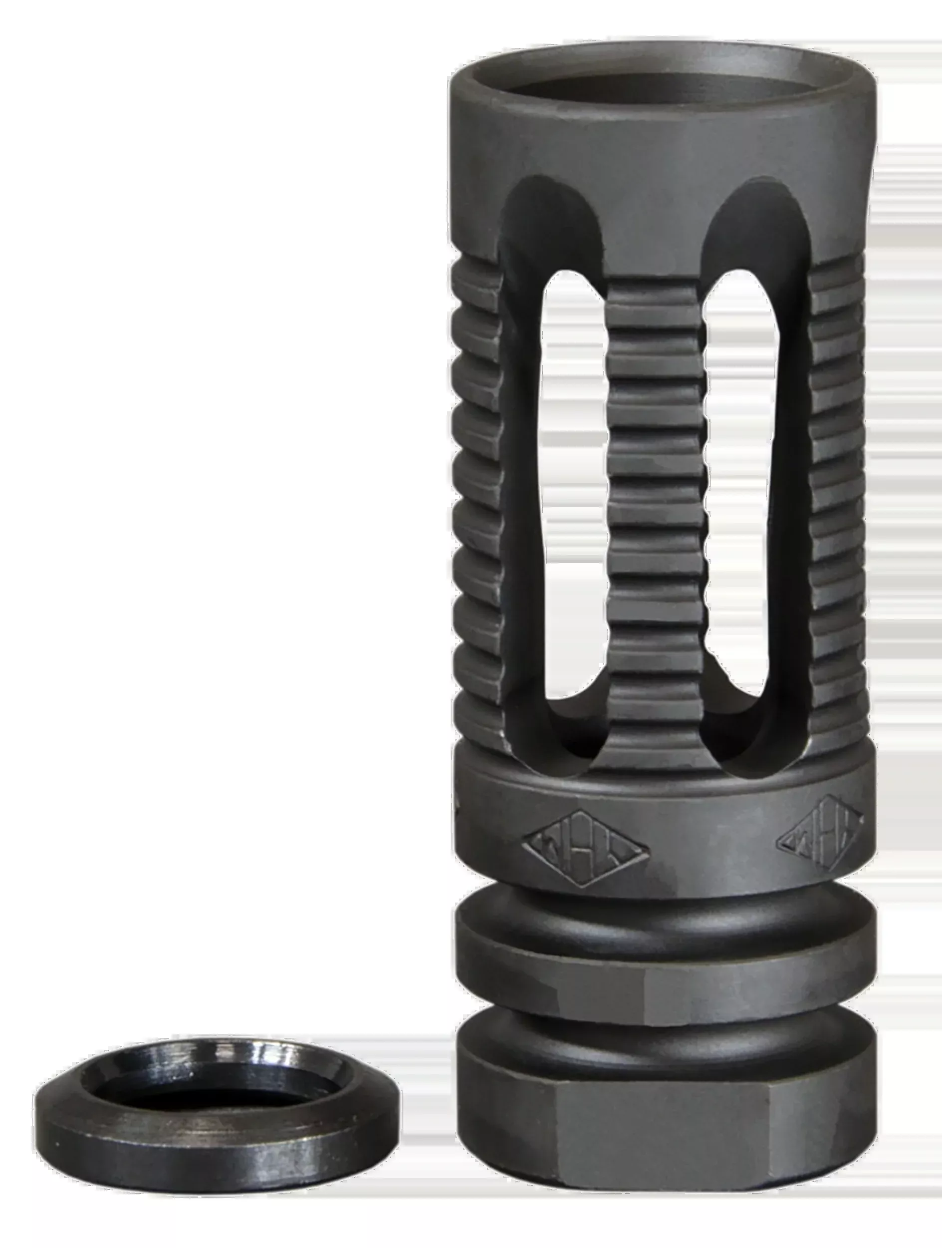 Yankee Hill Phantom 5.56x45mm NATO 1/2x28 Flash Hider - Black Steel