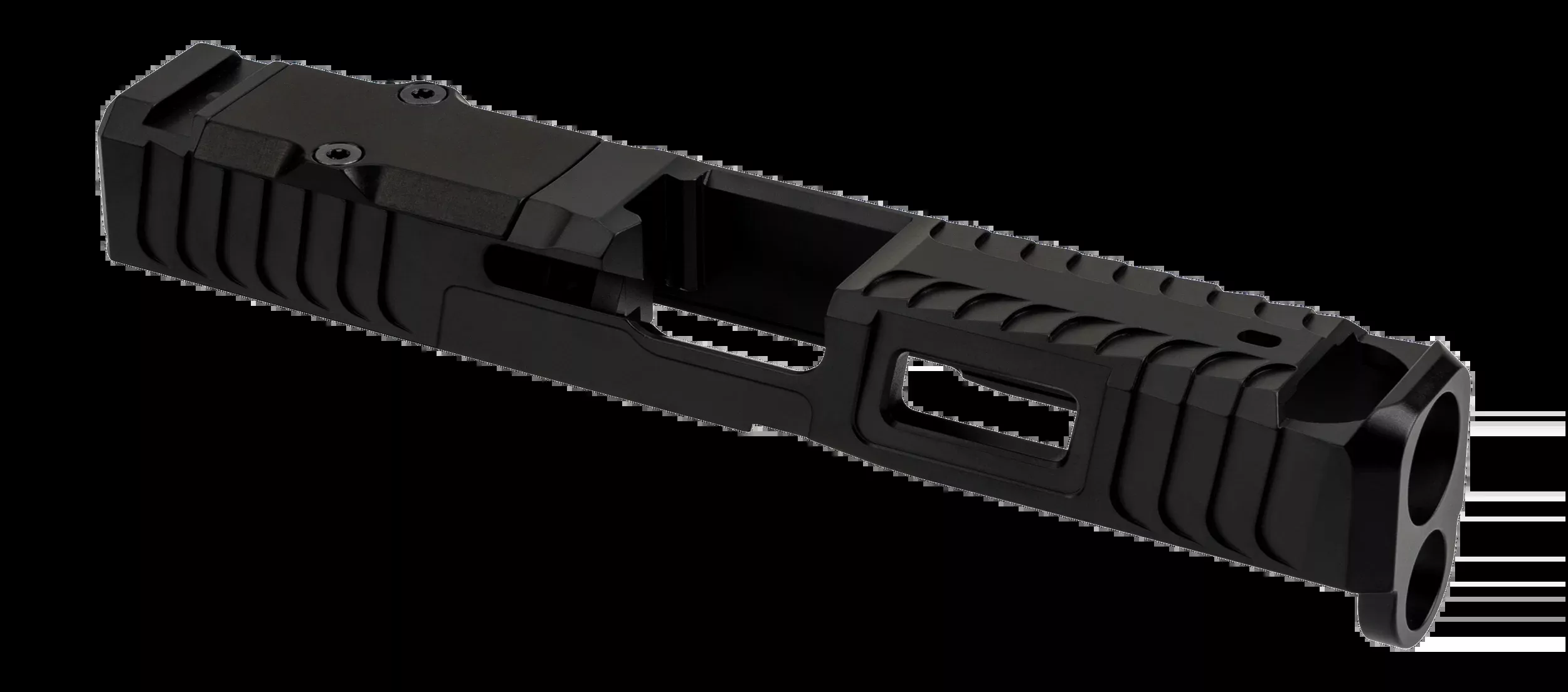 Zaffiri Precision IBS Slide Glock 19 Gen 5 9mm RMR Cut Black