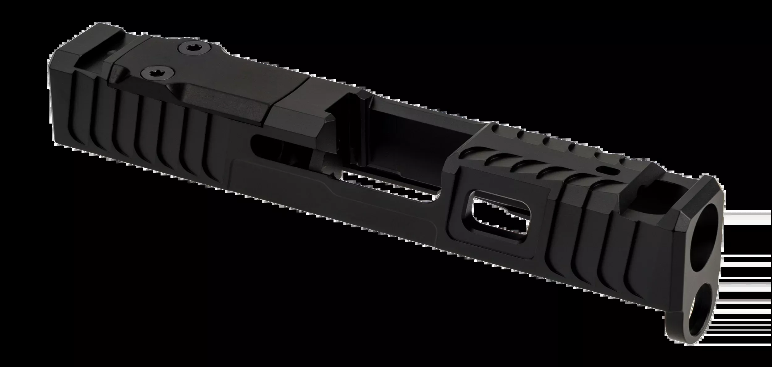 Zaffiri Precision IBS Slide Glock 43X 17-4 Stainless Black - RMSc Optic Cut