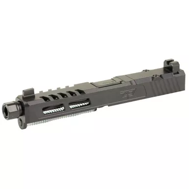 Zaffiri Precision ZPS.2 Glock 17 Gen 3 Complete Slide Threaded Barrel Black - CU-G17G3-ZPS2-RMR-BLK-TH-BN-BLNK