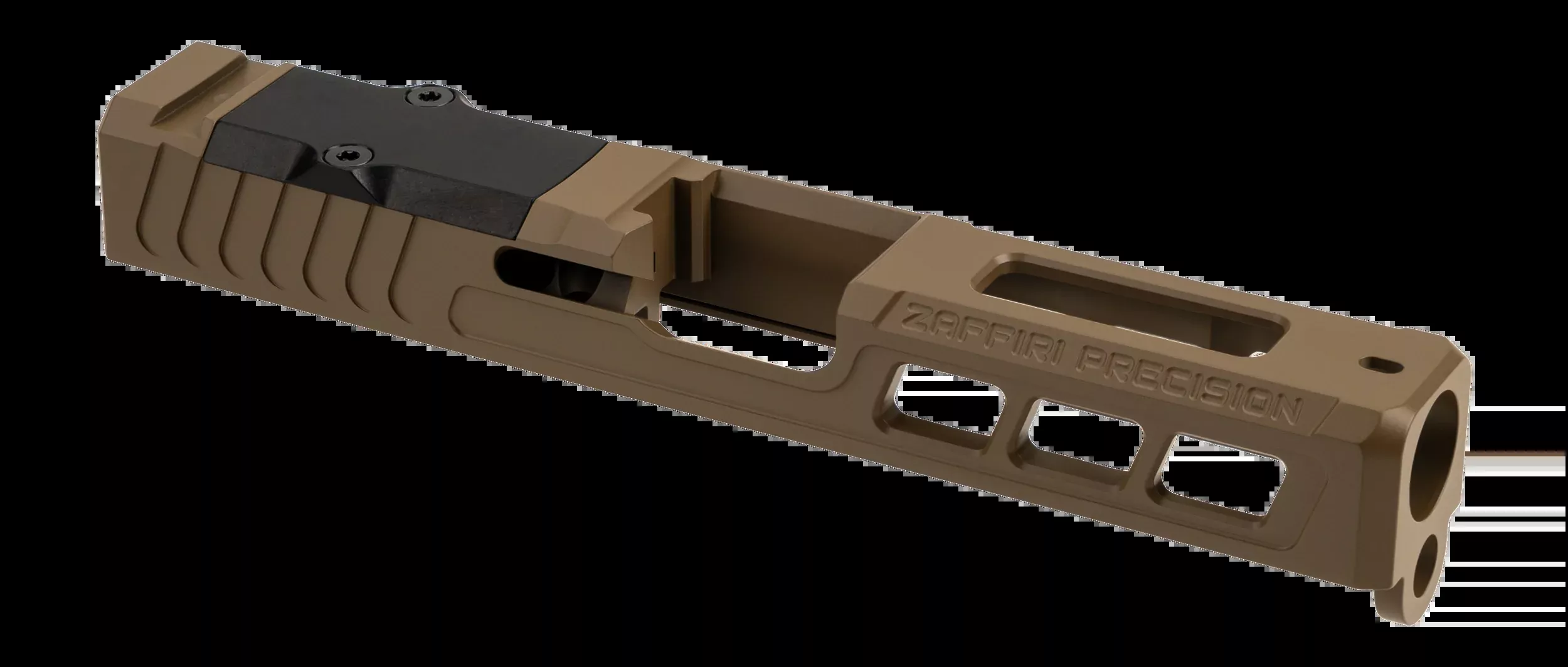 Zaffiri Precision ZPS.3 9mm Luger RMR Cut FDE Slide - Fits Glock 19 Gen 3