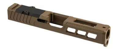Zaffiri Precision ZPS.3 Glock 19 Gen 3 Stripped Slide FDE - SL-G19G3-ZPS3-RMR-FDE