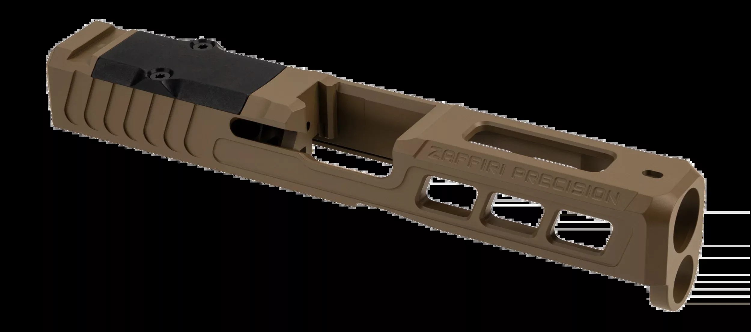 Zaffiri Precision ZPS.3 Pistol Slide 9mm Luger RMR Cut FDE - Fits Glock 19 Gen 5