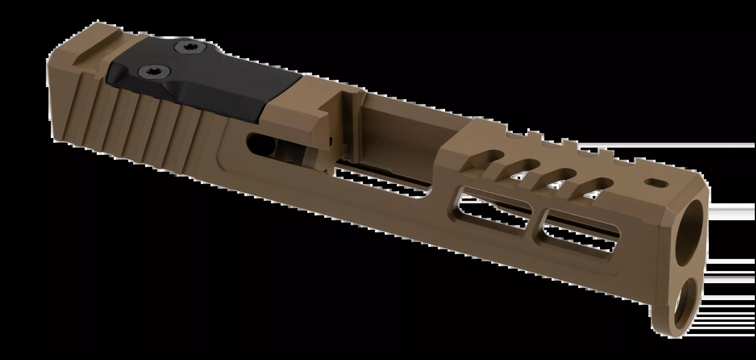 Zaffiri Precision ZPS2 Slide 9mm Luger 17-4 Stainless RMSc Optic Cut FDE - Fits Glock 43/43X
