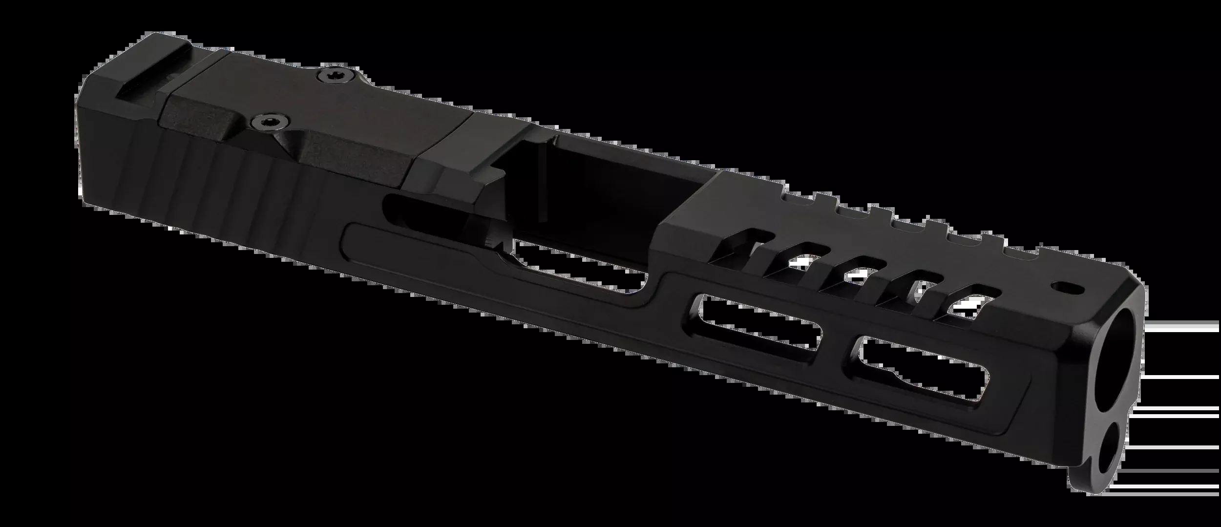 Zaffiri Precision ZPS2 Slide Glock 19 Gen 3 9mm Luger RMR Cut Black