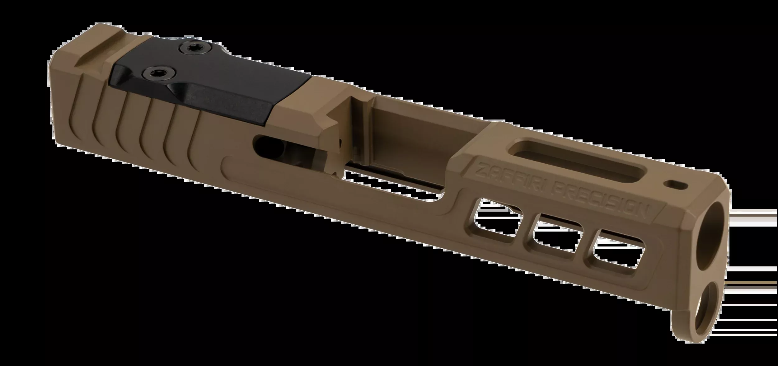 Zaffiri Precision ZPS3 Slide 9mm Luger FDE Optic-Ready RMSc Cut - Fits Glock 43X