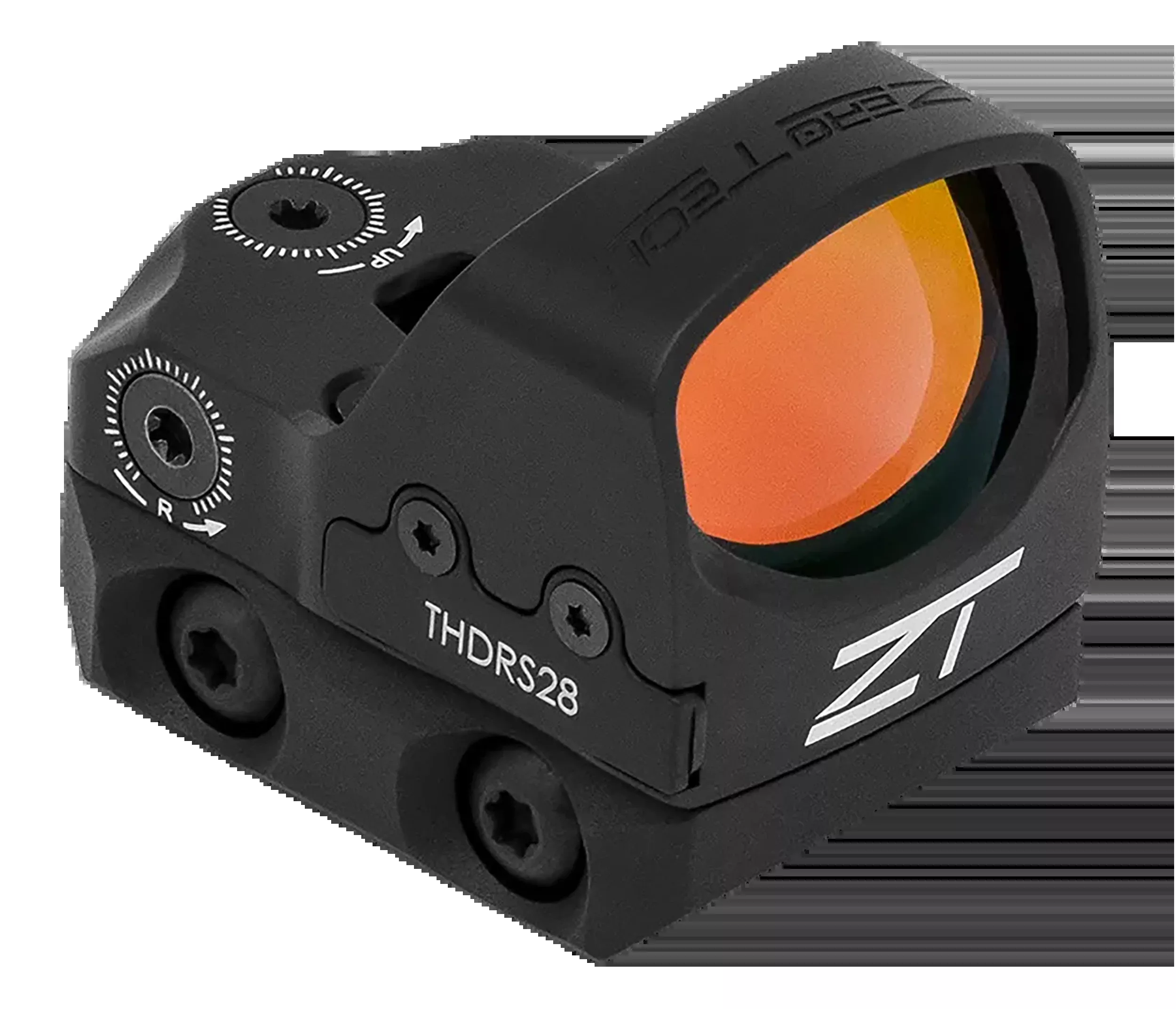 Zero Tech Optics Thrive HD 1x 28mm x 20mm 3 MOA Red Dot Reflex Sight - Low Mount