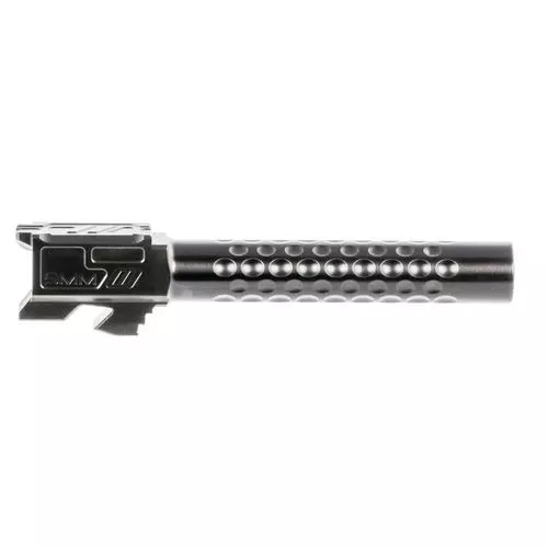 ZEV BBL17OPTDLC Optimized Match9mm Luger Glock 17 Gen 1-4 Black DLC