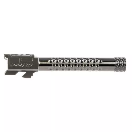 ZEV BBL17OPTTHDLC Optimized Match9mm Luger Glock 17 Gen 1-4 Black DLC Threaded
