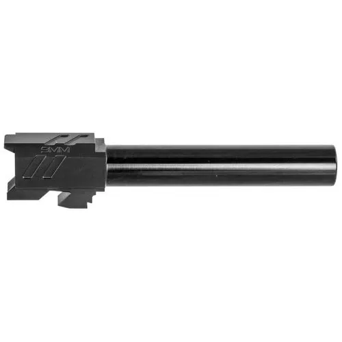 ZEV BBL17PRODLC Pro Match9mm Luger compatible with Glock 17 Gen 1-4 Black DLC