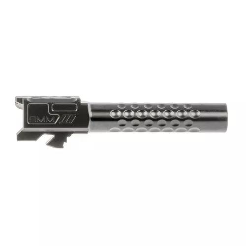 ZEV BBL19OPTDLC Optimized Match9mm Luger compatible Glock 19 Gen 1-4 Black DLC