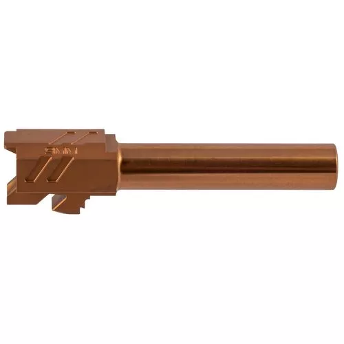 ZEV BBL19PROBRZ Pro Match9mm Luger compatible with Glock 19 Gen 1-4 Black