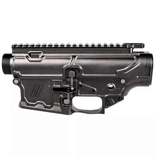 ZEV RECSET308BIL Billet Large Frame Receiver AR-15 Rifle 308 Win,7.62x51mm NATO Black Hardcoat Anodized