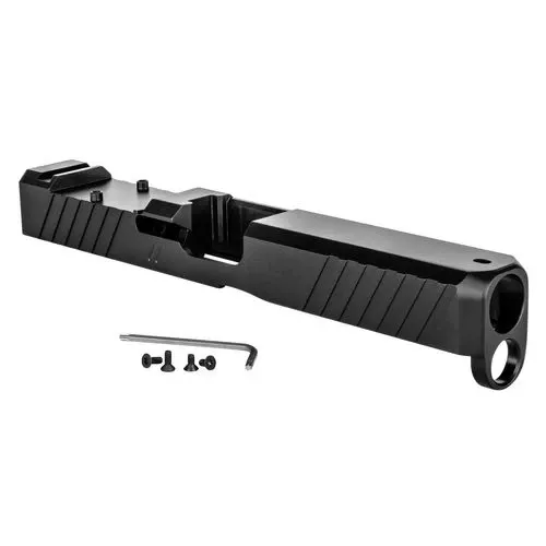 ZEV SLDZ175GDUTYRMRBLK Duty RMR Stripped compatible with Glock 17 Gen5 Black 17-4 Stainless Steel