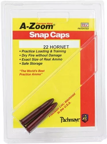 A-Zoom 12236 Rifle Snap Caps 22 Hornet 2-Pack
