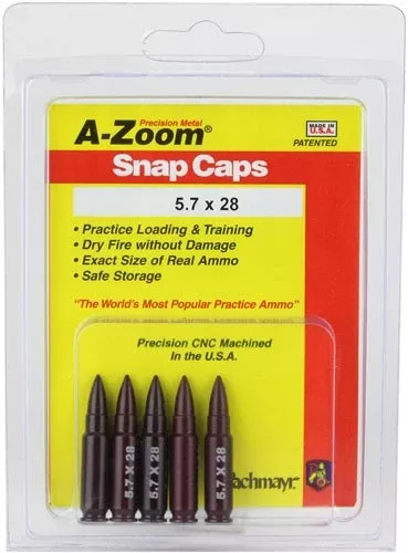 A-Zoom Metal Snap Cap 5.7x28mm 5-Pack
