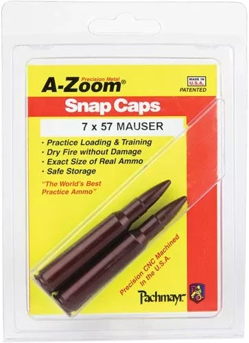 A-Zoom Metal Snap Cap 7x57mm Mauser 2-Pack